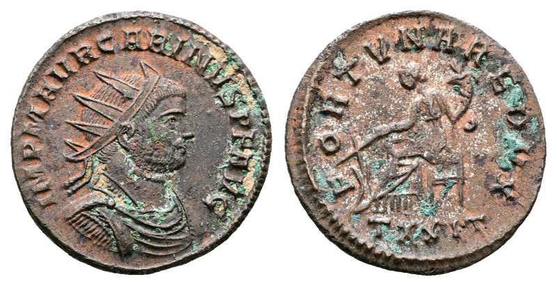 Carinus AD 283-285. Ticinum
Antoninianus Æ silvered

21 mm, 3,11 g



Ver...