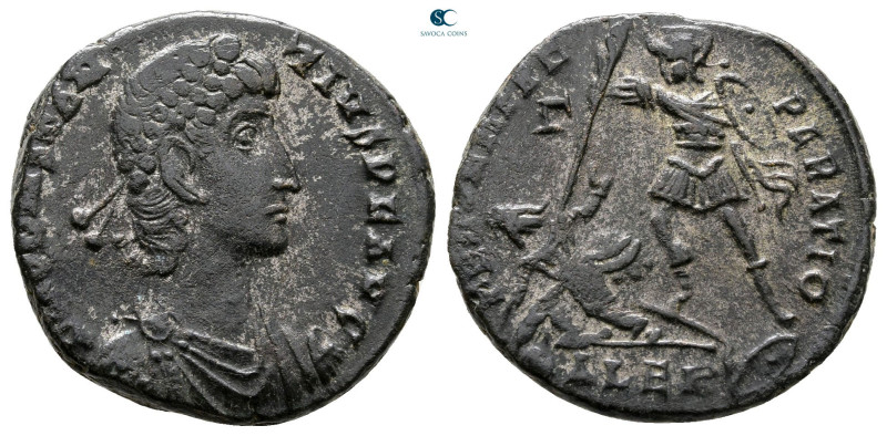 Constantius II AD 347-361. Alexandria
Follis Æ

22 mm, 5,65 g



Nearly V...