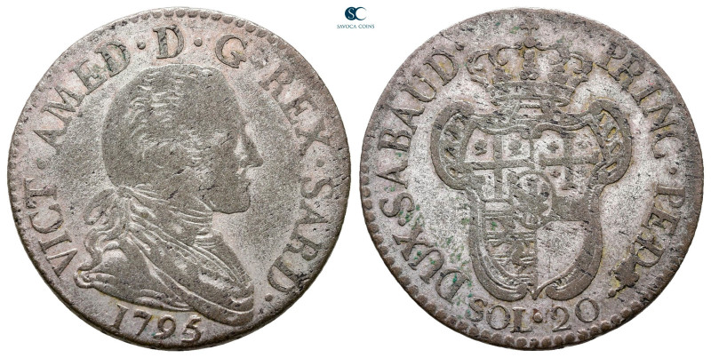 Italy. Torino. Vittorio Amedeo III AD 1773-1796. 
Lira AR

26 mm, 5,22 g

...