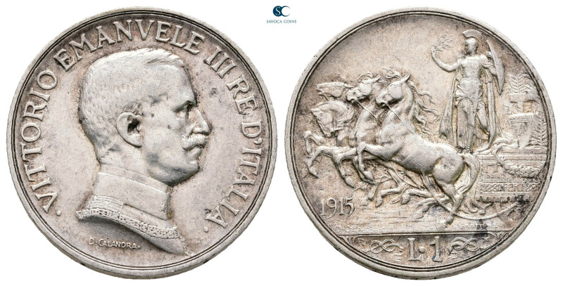 Italy. Regno d´Italia. Vittorio Emanuele III AD 1900-1943. 
1 Lira AR

23 mm,...