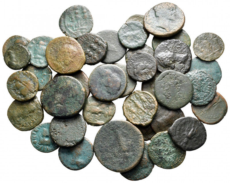 Lot of ca. 40 roman provincial bronze coins / SOLD AS SEEN, NO RETURN! 

Fine