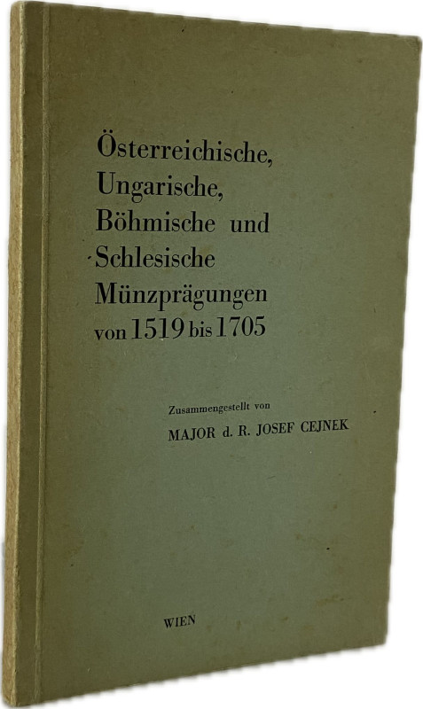 Cejnek, J.


Österreichische, Ungarische, Böhmische und Schlesische Münzprägu...