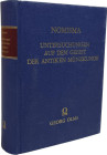 Nomisma.


In einem Band zusammengefasster verkleinerter Nachdruck Hildesheim/New York 1974 der kompletten Folge von 12 Heften Berlin 1907-1923. 41...