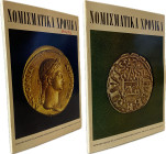 Nomismatica Chronika.


Jahrgang 4 + 5/6 aus den Jahren 1976 und 1978. 2 Hefte. Broschiert, wenige Anstreichungen.