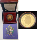 GREAT BRITAIN Queen Elizabeth II (1952-2022) 200 Pounds 2023 “The Royal Tudor Beasts” gold Gr.62,2. Mintage 60 Limited Edition LONDON. VERY RARE The B...