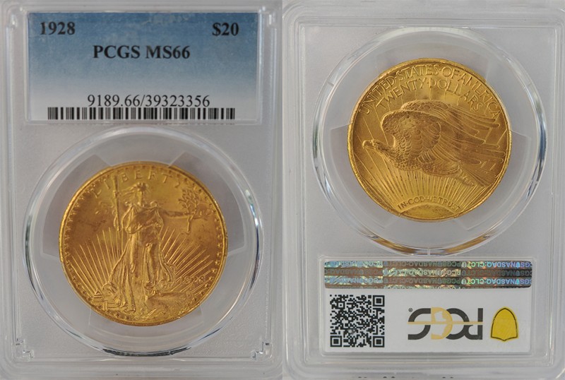 USA Federal Republic (1908-1933) 20 Dollars Gold Double Eagles Saint Gaudens 192...