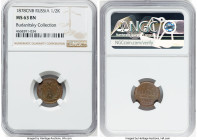 Alexander II 1/2 Kopeck 1878-CПБ MS63 Brown NGC, St. Petersburg mint, KM-Y8.2, Bit-550. HID09801242017 © 2024 Heritage Auctions | All Rights Reserved...