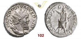 POSTUMO (259-268) Antoniniano. D/ Busto radiato e corazzato R/ Serapide stante con scettro. RIC 329 Ag g 4,26 SPL