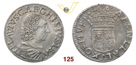 LUIGINI - AVIGNONE - FLAVIO CHIGI CARDINALE (Poi Papa col nome di Alessandro VII) - (1655-1667) - Luigino 1667. Cammarano 20 Ag g 2,3 Rara q.SPLAVIGNO...