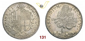 BOLOGNA GOVERNO POPOLARE (1796-1797) Scudo da 10 Paoli 1796. Pag. 35 MIR 58/1 Ag g 29,11 SPL÷FDC
