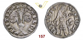 FIRENZE REPUBBLICA (1189-1532) Fiorino Grosso da 2 Soldi, detto Popolino, 1310, I semestre (simbolo scala: Grazia di Cornacchino). D/ Giglio fiorentin...