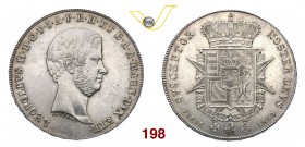 FIRENZE LEOPOLDO II DI LORENA (1824-1859) Francescone 1859. Pag. 119 MIR 449/2 Ag g 27,35 SPL÷FDC