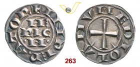 MILANO COMUNE, a nome di Enrico 1200 (XIII Secolo) Grosso. D/ HE RIC N su tre righe R/ Croce con due cunei nei quarti. CNI 1 MIR 56/1 Ag g 2,04 Rara •...