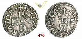 LUCCA REPUBBLICA (1369-1799) Bolognino, dopo il 1450. D/ LVCA a croce R/ Il Volto Santo, coronato. CNI 97 MIR 166 (R4, senza valutazione) Bellesia pag...