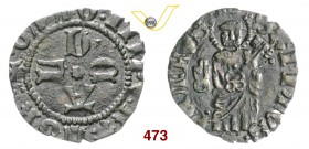 LUCCA REPUBBLICA (1369-1799) Albulo, dopo il 1450. D/ LVCA a croce R/ San Pietro stante con chiavi, benedicente. CNI 49var. MIR 168 Bellesia pag. 196,...
