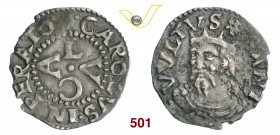 LUCCA REPUBBLICA (1369-1799) Grosso da 2 Bolognini, dopo il 1450, senza armetta. D/ LVCA a croce R/ Il Volto Santo, coronato, di 3/4 a s. CNI - MIR - ...