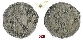 LUCCA REPUBBLICA (1369-1799) Grossetto, 1601. D/ Stemma ornato R/ San Pietro stante con chiavi. CNI - MIR 210/2 Bellesia pag. 311, 11, d (questo esemp...