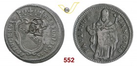 LUCCA REPUBBLICA (1369-1799) Soldo, 1755. D/ Stemma coronato R/ San Paolino stante con la città ed il pastorale. CNI 835 MIR 236/2 Bellesia pag. 479, ...