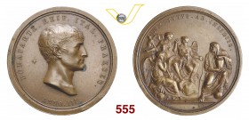 NAPOLEONE I, Console (1799-1804) Med. A. III "attentato alla vita di Napoleone" Br. 77 Ae g 104,25 mm 59,7 q.SPL
