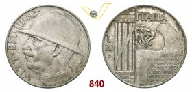 VITTORIO EMANUELE III (1900-1946) 20 Lire 1928 VI Roma “elmetto”. Pag. 680 MIR 1129a Ag g 19,98 BB