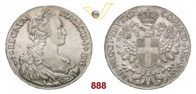 VITTORIO EMANUELE III - monetazione per l’Eritrea (1900-1946) Tallero 1918 Roma. Pag. 956 MIR 1173a Ag g 28,16 Rara • Minimi segnetti al dritto ma ese...