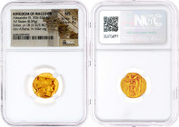 Stater, posthum, Jahr 18 des Abdalonymus = 316/315 v. Chr., Sidon. Athenakopf mit korinthischem Helm r./ΑΛΕΧΑΝΔΡΟΥ. Nike steht l., links Σ. 8,59 g. NG...