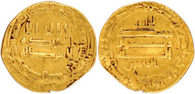 Dinar, Misr. 3,62 g. fast sehr schön, gewellt. Bernardi - (vgl. 82De). Friedberg B2, 7.