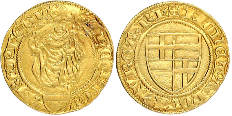 Goldgulden o.J. (1432), Bonn. 3,42 g. gutes sehr schön. Noss 343a.