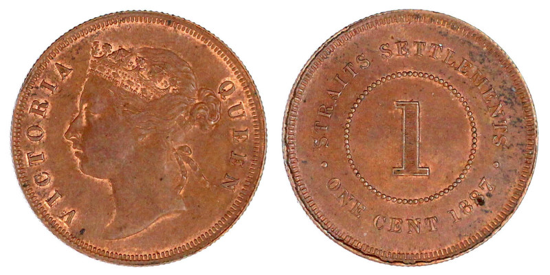 Cent 1887. gutes vorzüglich. Krause/Mishler 16.