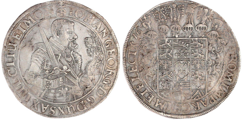 Reichstaler 1633. 29,09 g. fast vorzüglich, min. Schrötlingsfehler. Schnee 845. ...