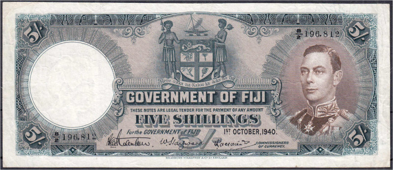 5 Shillings 1.10.1940. III. Pick 37c.