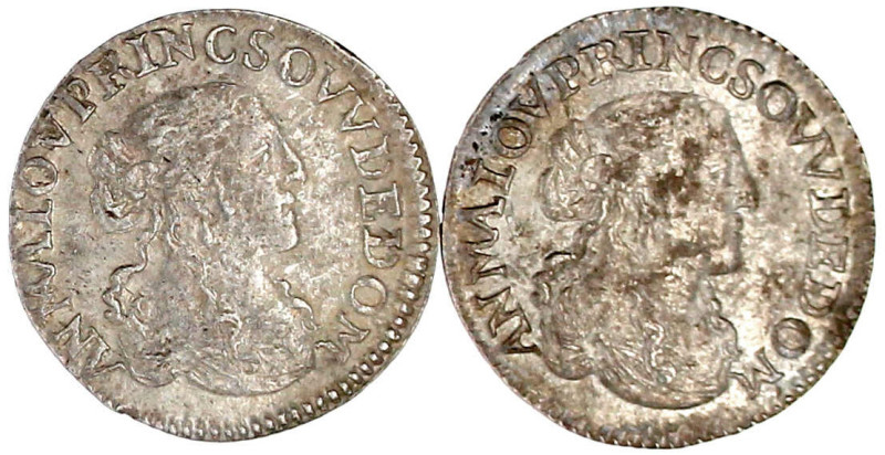 2 X Luigino 1665. sehr schön. Cammarano 045.