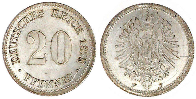 1875 F. Stempelglanz. Jaeger 5.