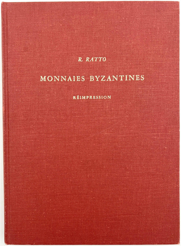 Monnaies Byzantines. ND Amsterdam 1959 der Ausgabe Lugano 1930 Ganzleinen, I-II