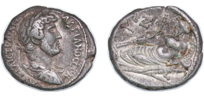 Rome Roman Empire Roman provinces, Egypt RY 17 (132-133) L IZ BI Tetradrachm - H...