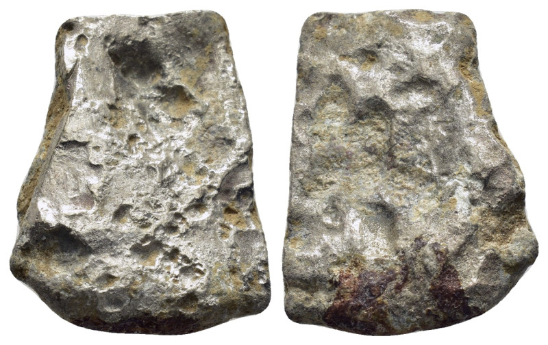 JUDAEA.(Circa 13th-5th century BC).Cut AR Hacksilver Dishekel.

Condition : Good...