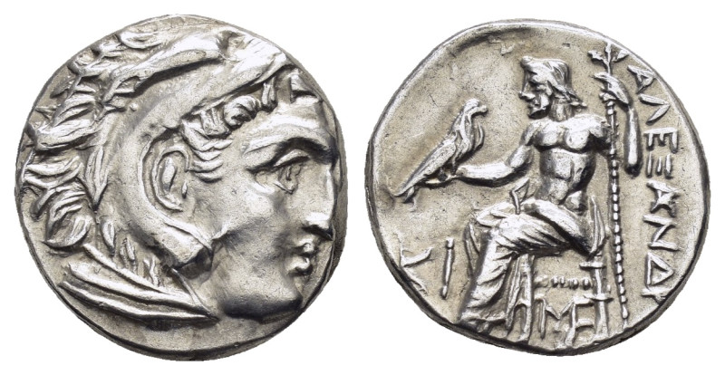 KINGS of MACEDON. Alexander III The Great.(336-323 BC). Drachm.

Obv : Head of...