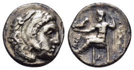 KINGS of MACEDON. Alexander III The Great.(336-323 BC).Drachm.

Condition : Good very fine.

Weight : 3.90 gr
Diameter : 16 mm