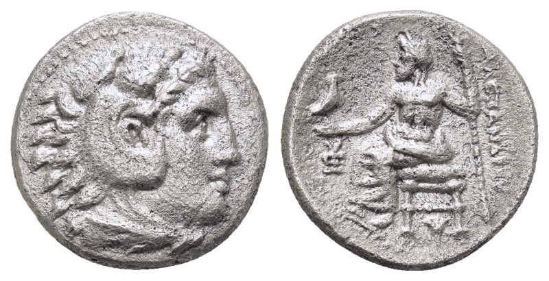 KINGS of MACEDON. Alexander III.The Great.(336-323 BC). Drachm.Sardes.

Obv : He...