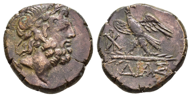 BITHYNIA. Dia. Time of Mithradates VI Eupator.(circa 85-65 BC). Ae. 

Obv : Laur...