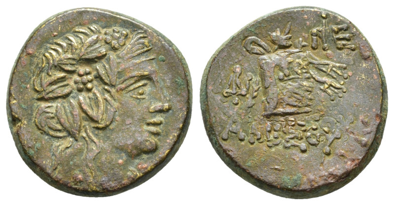 PONTOS.Amisos.Time of Mithradates VI.(Circa 105-90 or 90-85 BC).Ae.

Obv : Head ...