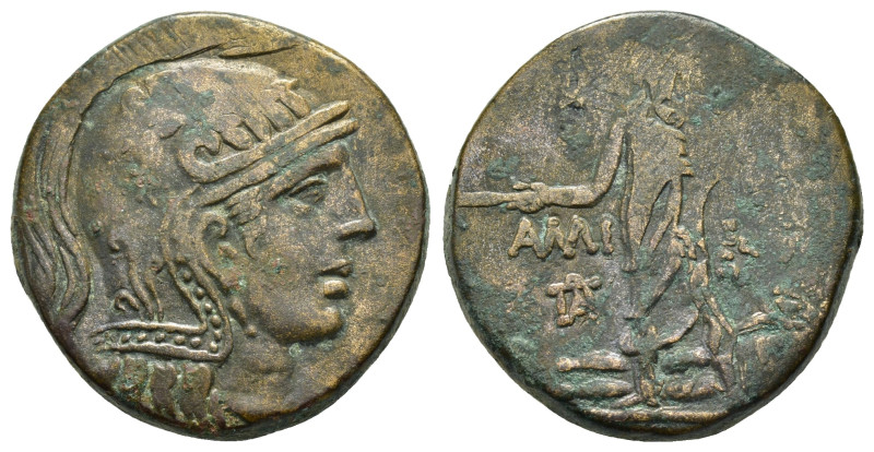 PONTOS.Amisos.Time of Mithradates VI Eupator.(Circa 105-90 or 90-85 BC).Ae.

Obv...