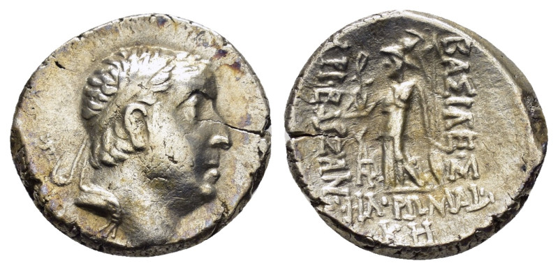 KINGS of CAPPADOCIA. Ariobarzanes I Philoromaios (96-63 BC). Drachm. 

Condition...