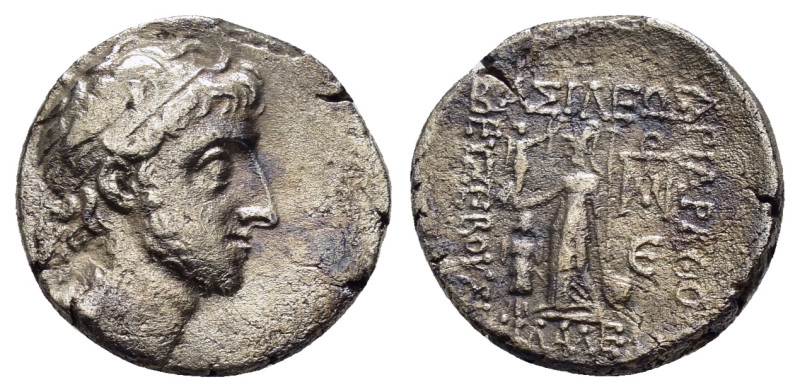 KINGS of CAPPADOCIA.Ariarathes X.(42-36 BC). Drachm.

Condition : Good very fine...