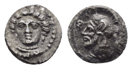 CILICIA.Tarsos.Time of Pharnabazos and Datames.(Circa 380-361/0 BC).Obol.

Condition : Good very fine.

Weight : 0.72 gr
Diameter : 8 mm