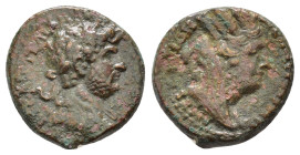 SELEUKID KINGS of SYRIA. Antioch. Hadrian (117-138). Ae.

Condition : Good very fine.

Weight : 4.54 gr
Diameter : 16 mm