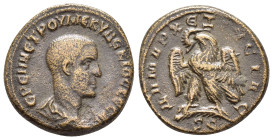 SELEUKID KINGS of SYRIA.Antioch. Trajanus Decius (249-251). Tetradrachm.

Condition : Good very fine.

Weight : 11.43 gr
Diameter : 25 mm