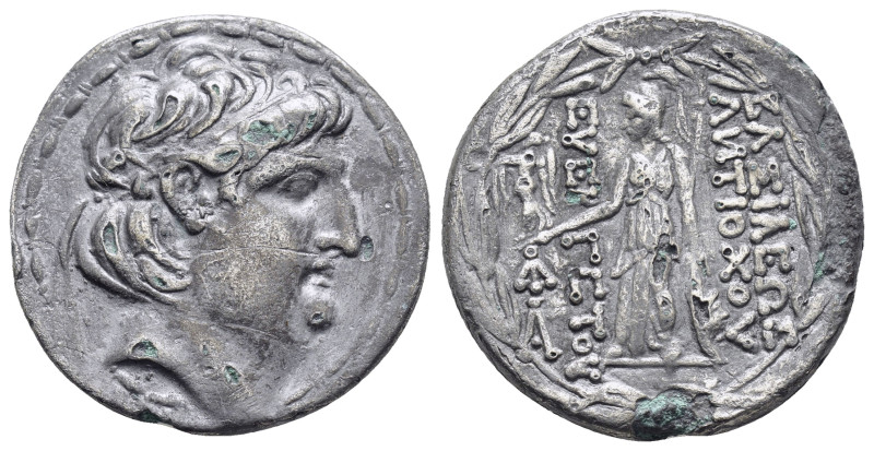 SELEUKID KINGS of SYRIA. Antiochos VII.(138-129).Antioch.Tetradrachm.

Obv : D...