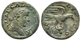 TROAS. Alexandreia. Gallienus (253-268). Ae.

Obv : IMP LICIN GALLIENV.
Laureate, draped and cuirassed bust right.

Rev : COL AVG TRO.
Eagle, with win...