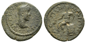 PAMPHYLIA. Aspendus.Maximinus Thrax (235-238). Ae. 

Condition : Good very fine.

Weight : 3.66 gr
Diameter : 20 mm